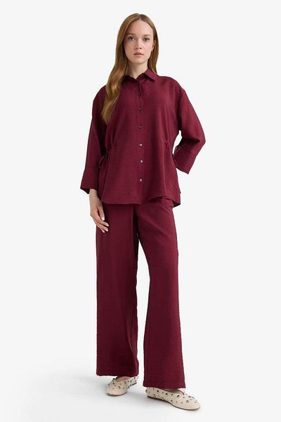 DeFacto New Season Regular Fit Pocket Detailed Straight Leg Trousers