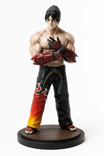 eselya Eselya3d Jin Kazama Figür,Aksiyon Figürü,Tekken Dövüş Oyunu, Kazama Bi...