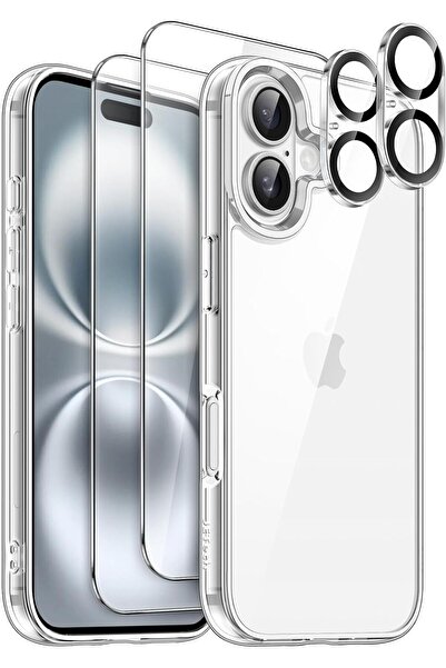 G-TEK حافظة حماية 5 في 1 لهاتف iPhone 16 مقاس 6.1 بوصة