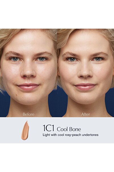 Estee Lauder Estée Lauder,Fond De Ten Double Wear Stay in Place SPF 10, 1C1 COOL BONE, 30 ml