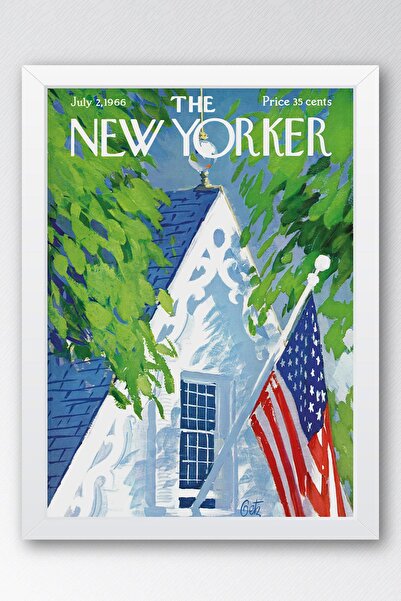 Saturn Pictură înrămată The New Yorker 2 iulie 1966 - Pictură American Dream