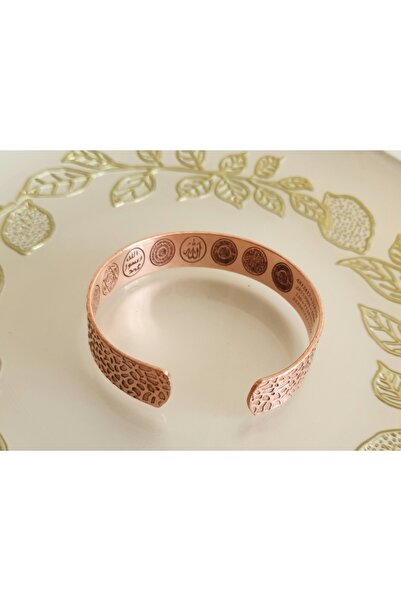 Anatolia Dualı Sayı Sekanslı Saf Bakır Bileklik