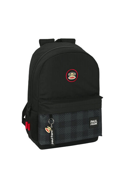 PAUL FRANK School Bag Paul Frank Campers Black (30 x 46 x 14 cm)