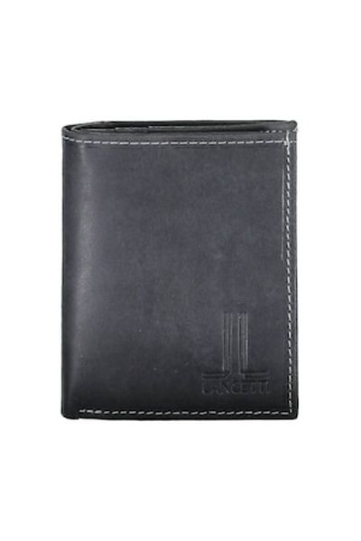 Lancetti Portofel barbati, LANCETTI, 100% Piele naturala, Negru, UNI, WA043636