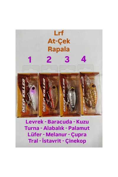 RYUJI Lrf At-Çek Rapala 4 Cm 3,4 Gr