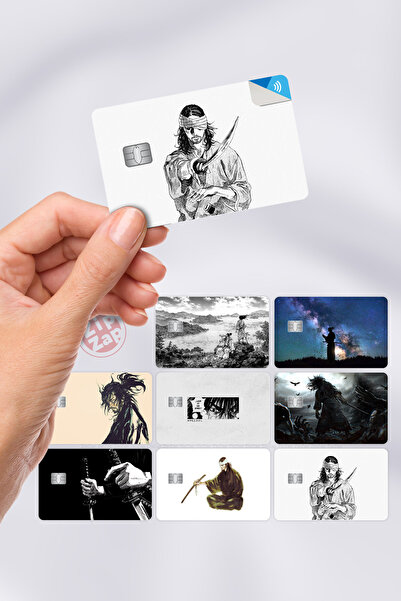 ZipZap Vagabond Card Covering Sticker 8 Pieces