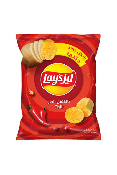 Lay's رقائق البطاطس بالفلفل الحار، 45 جرام