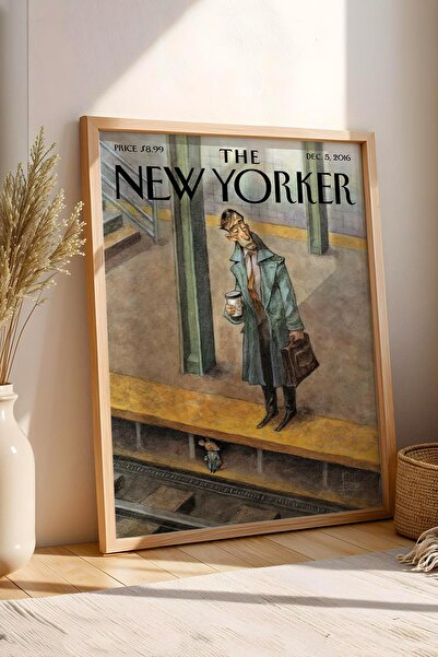 Saturn Tabloul înrămat The New Yorker 5 decembrie 2016 - Tabloul Peronda Metr...