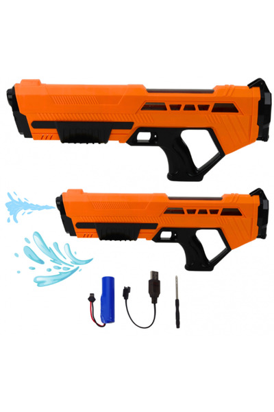 REBELS Electric Water Pistol, Orange