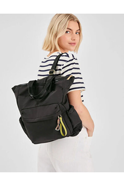 Accessorize Üstten Tutmalı Sırt Çantası Siyah