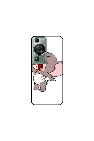 Atlas Husa personalizata si Folie de Silicon Huawei P60, Tom and Jerry #3, mu...