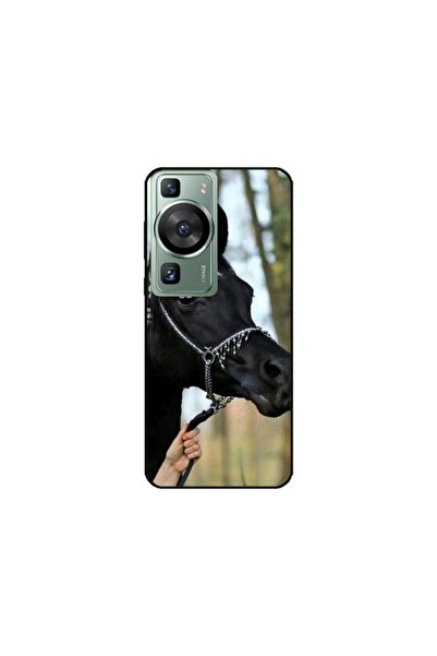 Atlas Husa personalizata Huawei P60 Pro, Black Horse, multicolor, S1D1M0019