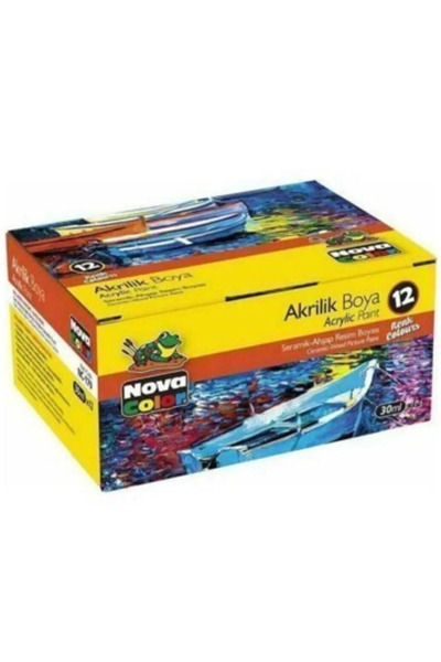 Modellino 12'li Akrilik Boya Nova Color Set