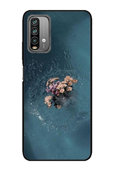 Atlas Husa personalizata si Folie de Silicon Xiaomi Redmi Note 9s, Flowers #1...