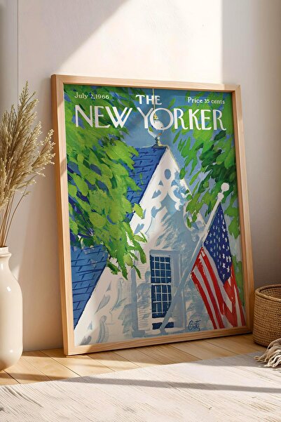 Saturn Pictură înrămată The New Yorker 2 iulie 1966 - Pictură American Dream