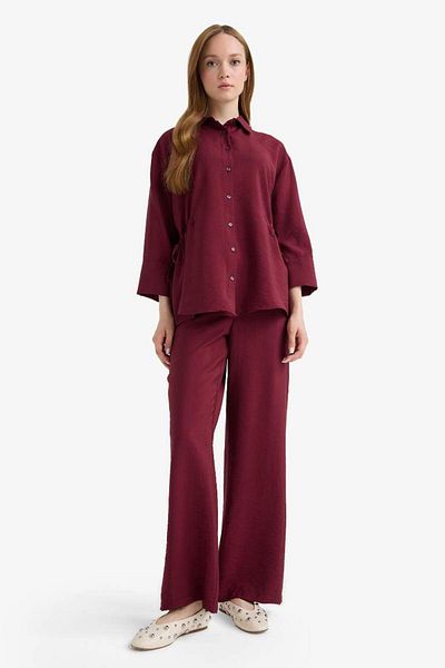 DeFacto New Season Regular Fit Pocket Detailed Straight Leg Trousers