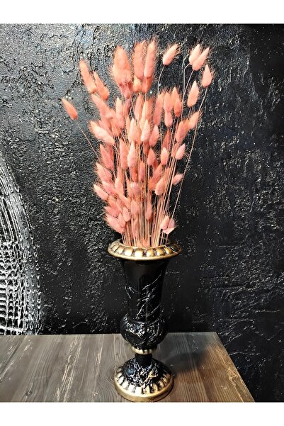 ÇINARASYADAHOME Iarbă naturală uscată de bumbac, coadă de iepure, aranjament ...