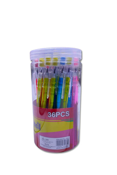 Tiptop Water Color Fine Fine Felt Tip Coloring Sketching Pencils Set (36 Pack)