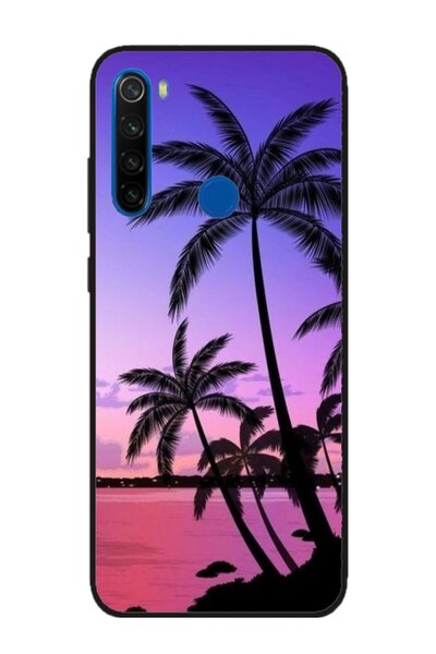 Atlas Εξατομικευμένη θήκη και μεμβράνη σιλικόνης Xiaomi Redmi Note 8, Beach V...