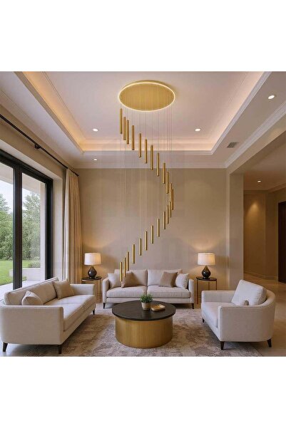 homelight 5.6m Dome Chandelier - 25 Arms - Black - Model D