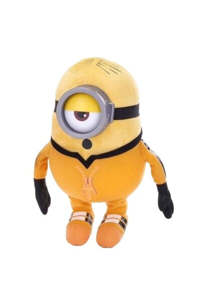 Minions Jucarie de plus, Minions, Dave 30cm si 2 stickere