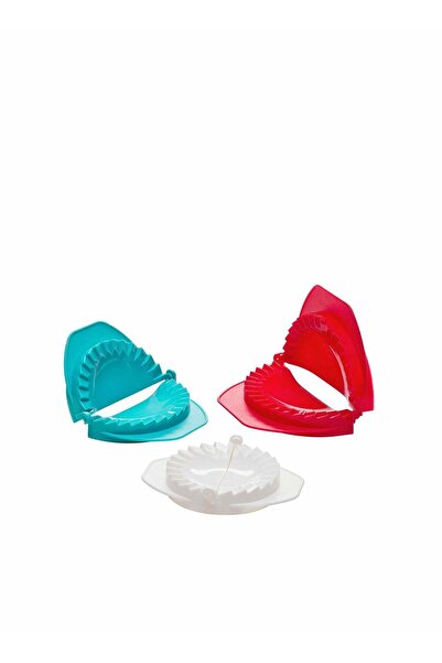 Generic SYOSI 3Pcs Multifunctional Dough Press Teal White and Red