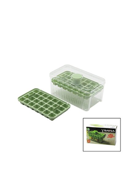 AnkaVerse 28+28=56 Cube-Shaped Container=Mica Crystal Ice Bowl 2-in-1 Lid Han...