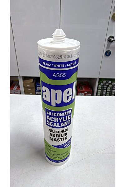 SametHırdavat apel beyaz mastik