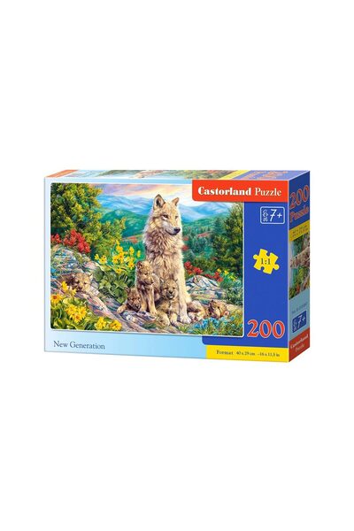 Castorland Puzzle - New Generation, 200 piese
