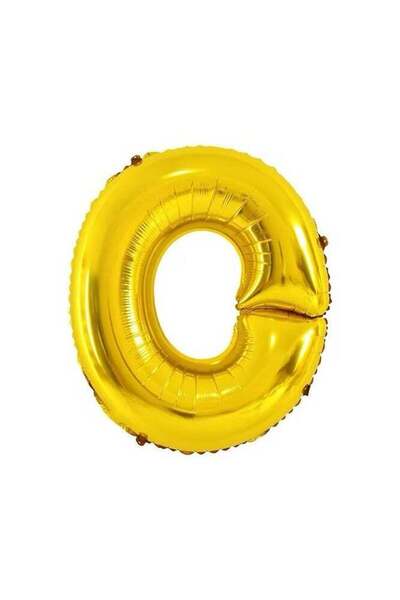 Generic Letter O Foil Balloon – Large 40 Inch – Gold