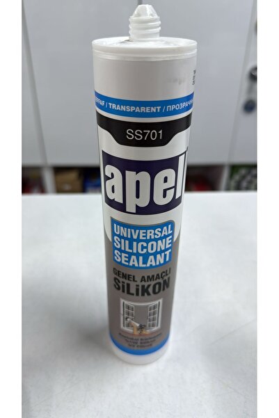 SametHırdavat apel genel amaçlı şeffaf silikon