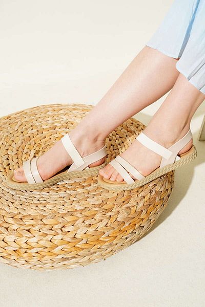 ALMİNA Double Belted Women's Sandals
