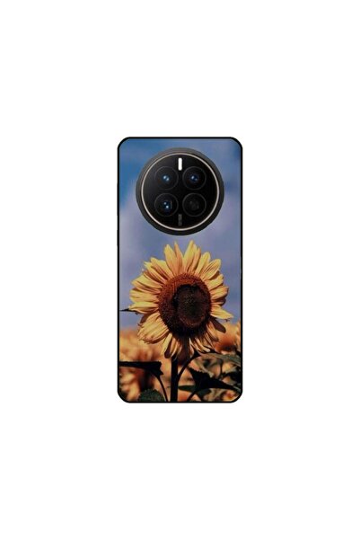 Atlas Husa personalizata si Folie de Silicon Huawei Mate 50 Pro, Sunflower #1...