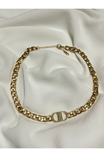 Çelik Lucky Store Kalın Zincir Kolye