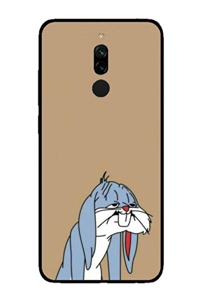 Atlas Εξατομικευμένη θήκη και μεμβράνη σιλικόνης Xiaomi Redmi 8, Tired Bunny,...