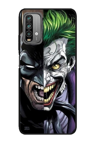 Atlas Προσαρμοσμένη θήκη για Xiaomi Redmi Note 9S, Batman VS Joker, πολύχρωμη...
