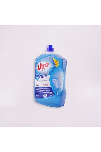 litro Litro Floor Cleaner and Disinfectant - 3L with a refreshing breeze scent for lasting freshness and perfect cleanliness