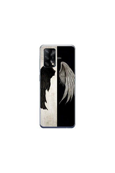 Atlas Προσωποποιημένη θήκη OPPO A74 5G, Angel Wings, πολύχρωμη, S1D1M0004