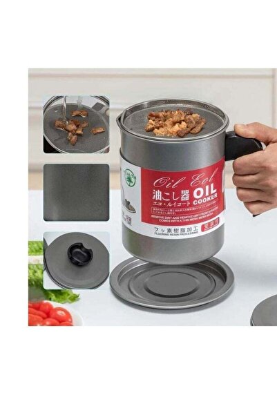 Generic وعاء فلتر الزيت المصنوع من الفولاذ المقاوم للصدأ من BAIG سعة 1.7 لتر ...