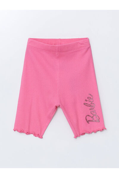 LC Waikiki New Season Elastic Waist Barbie Printed Girls' Leggings