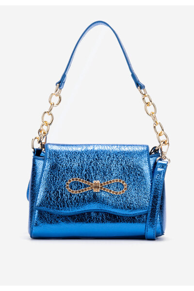 B T Shoes Modrá ramenní kabelka Zaiya