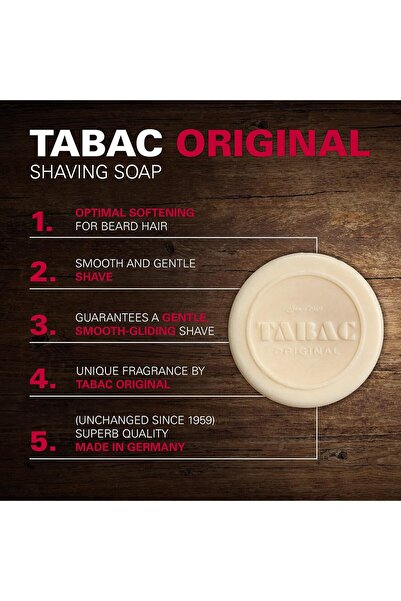 Tabac Men's Shaving Soap Refill Original by Maurer and Wirtz 125 ml