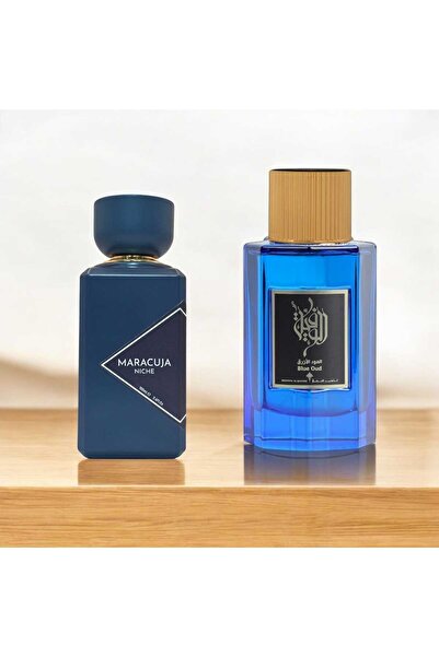 IBRAQ عطر العود الازرق100 مل مع عطر ماركوجا 100 مل
