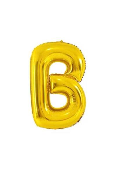 Generic Letter B Foil Balloon – Large 40 Inch – Gold