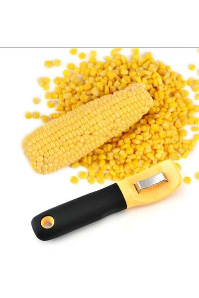Generic Excefore Corn Peeler Tool Cob Cutter Thresher Magic Scraper Stripper Slicer Ergonomic Handle Vegeta