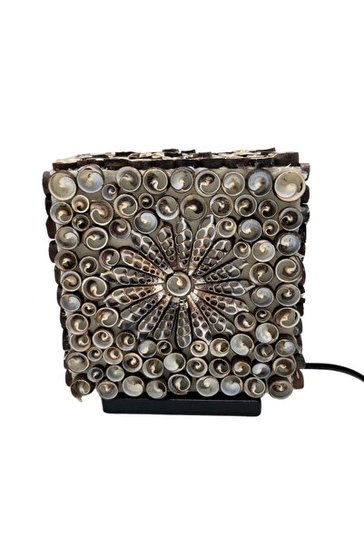 OEM Boho Shell Lamp - Square Twist Globe - 15cm