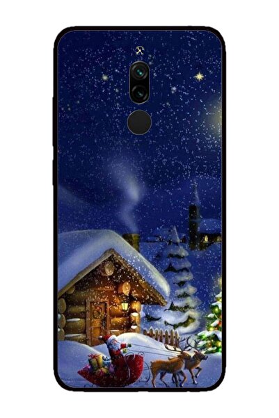 Atlas Husa personalizata Xiaomi Redmi Note 8 Pro, Christmas Cottage, multicol...