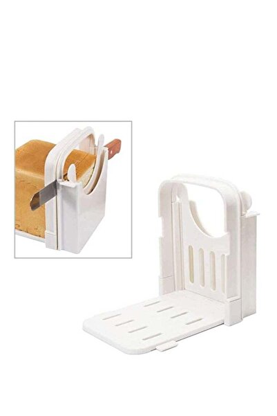 Generic SYOSI Bread Slicer, Table Bread/Adjustable Bread/Roast/Loaf Slicer Cutter Folding Bread Toast Slice