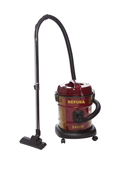 REFURA مكنسة كهربائية سعة 21 لترًا وقوة 2400 واط