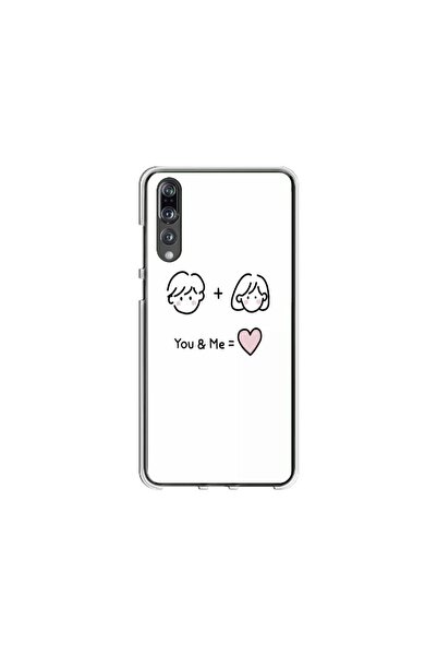 Atlas Εξατομικευμένη θήκη και σιλικόνη Huawei P20 Pro, Εσύ και εγώ, πολύχρωμη...
